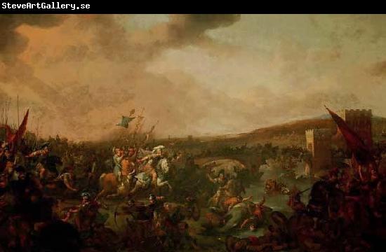 Johannes Lingelbach Battle of Milvian Bridge